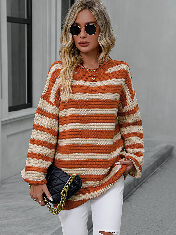 Surviving Wonderland Striped Sweater