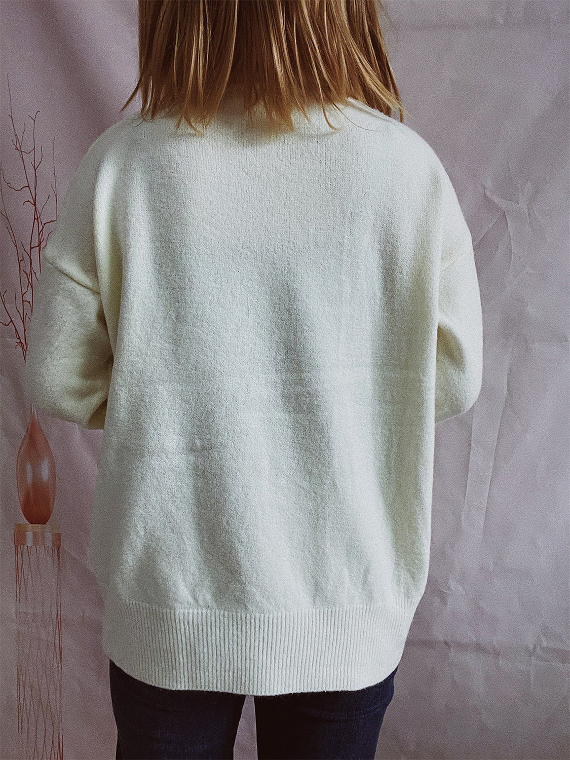 The Scholar's Snug Turtleneck Long Sleeve Sweater