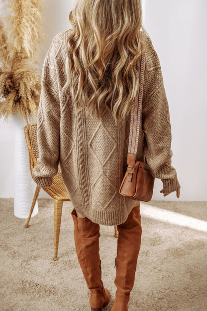 Blackwood Cabled Sweater Dress