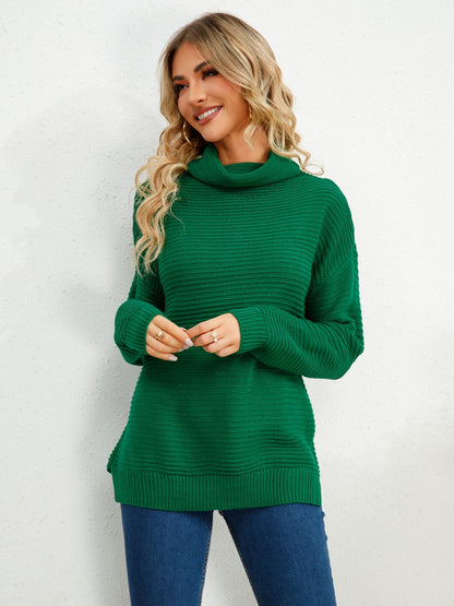 Wild Willa Turtleneck Classic Silhouette Sweater