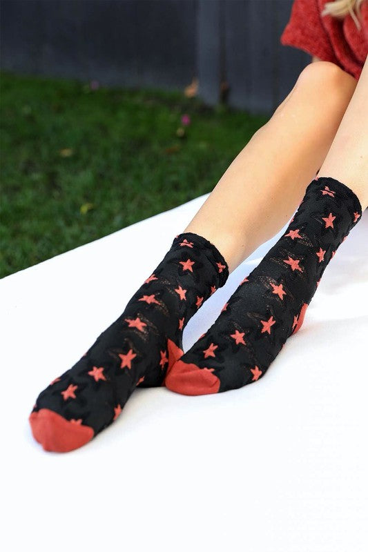 Star Design Socks