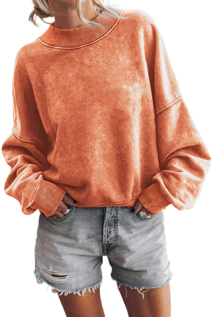 Alize Stone Washed Oversized Sweatshirt