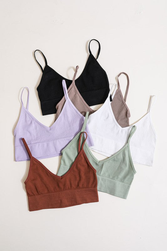 Quiet Musings Low Back Seamless Bralette