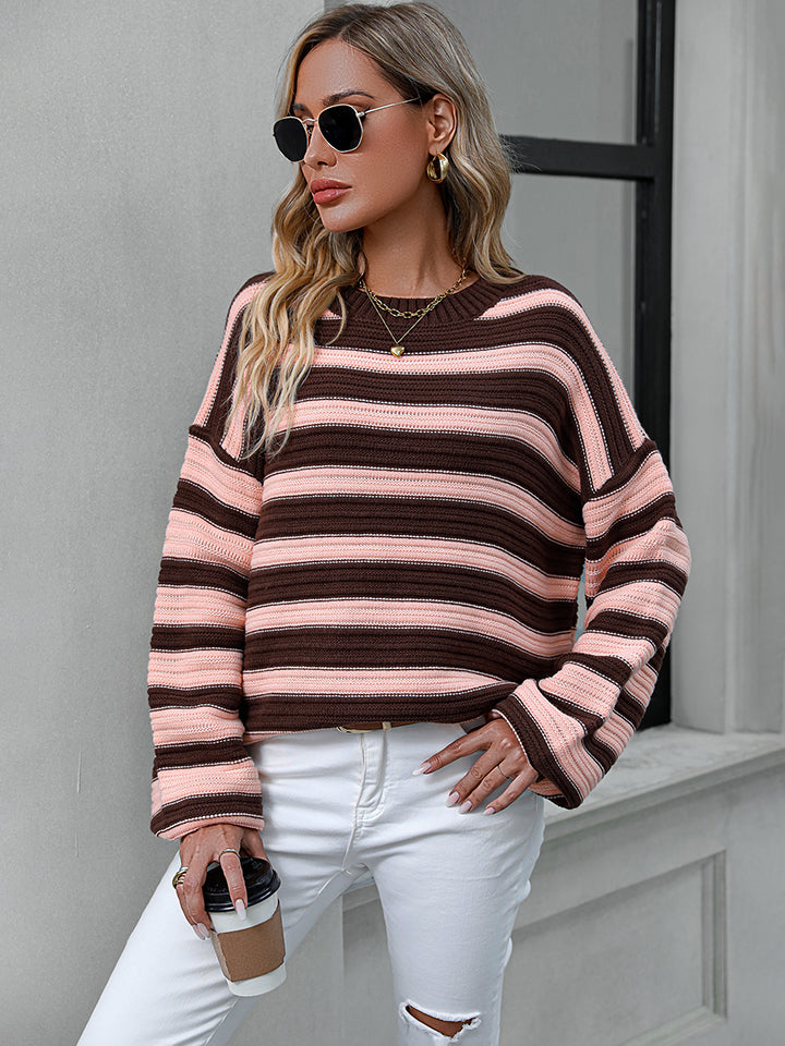 Surviving Wonderland Striped Sweater