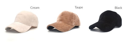 Vivacious Velour Ball Cap