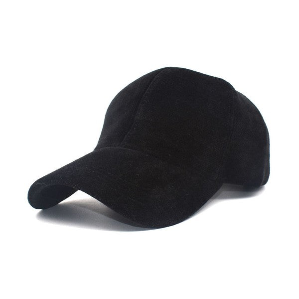 Vivacious Velour Ball Cap