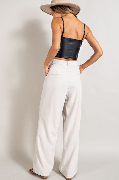 Timeless Charm Straight Leg Pants