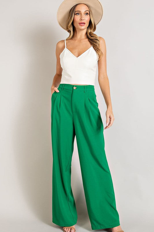 Timeless Charm Straight Leg Pants