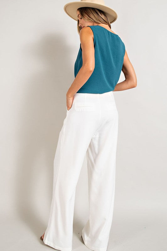 Timeless Charm Straight Leg Pants