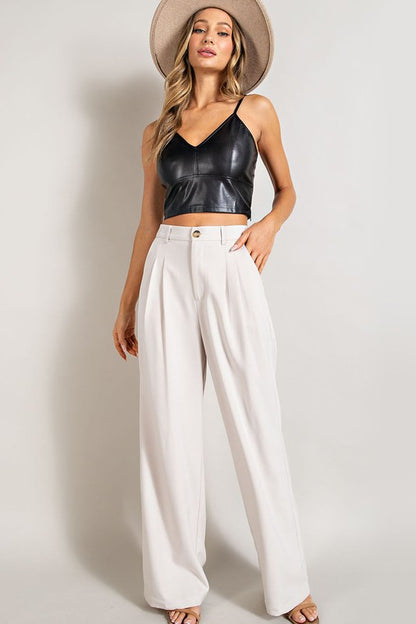 Timeless Charm Straight Leg Pants