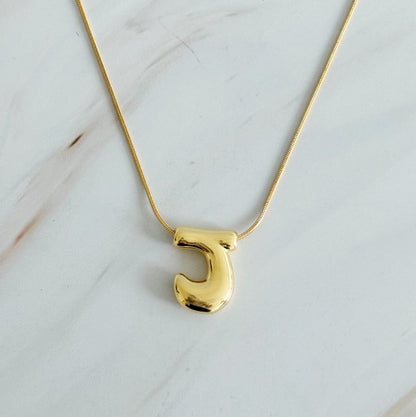 Curious Letters Initial Necklace