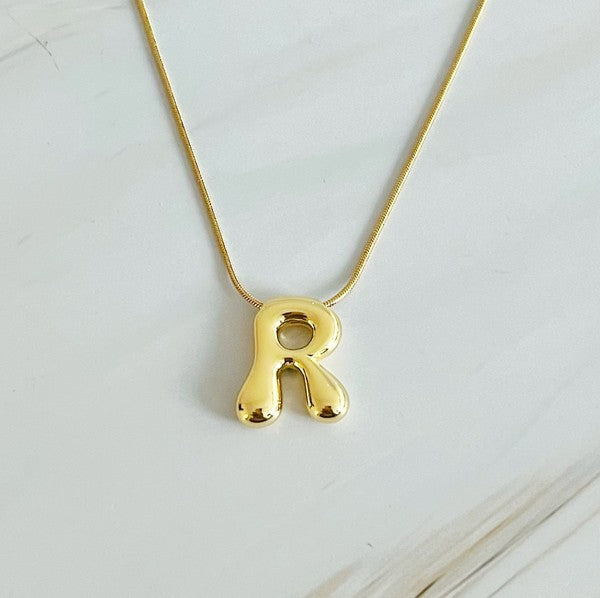 Curious Letters Initial Necklace