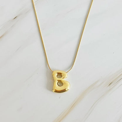 Curious Letters Initial Necklace