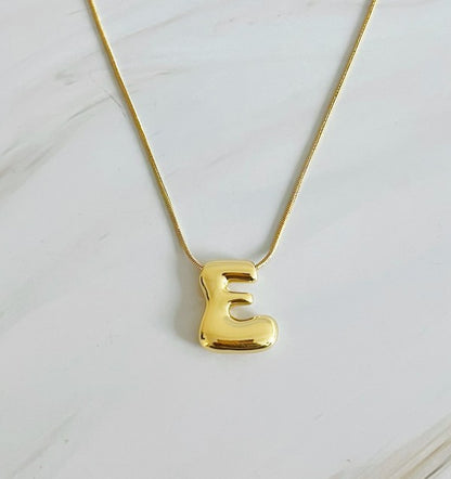 Curious Letters Initial Necklace