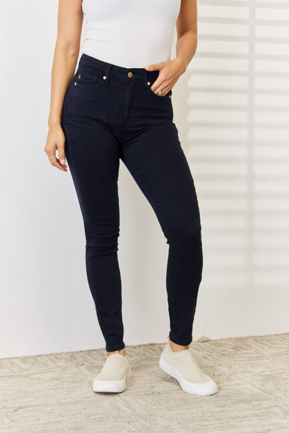 Twilight Tales Deep Navy Tummy Control Skinny Jeans