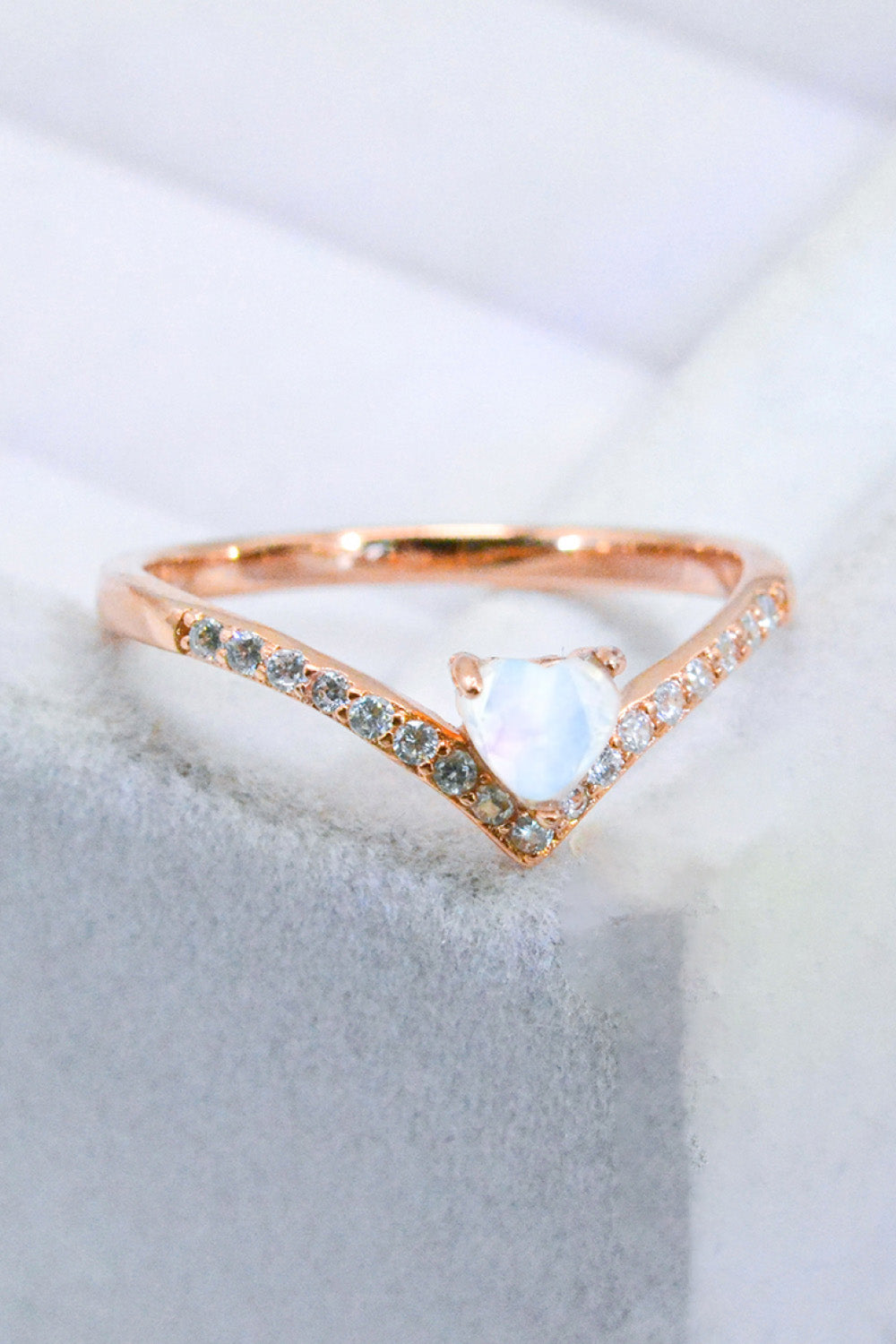 Frozen Heart -Shaped Ring