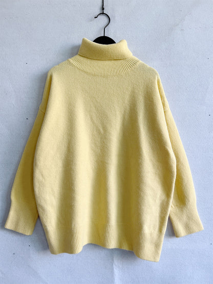 The Scholar's Snug Turtleneck Long Sleeve Sweater