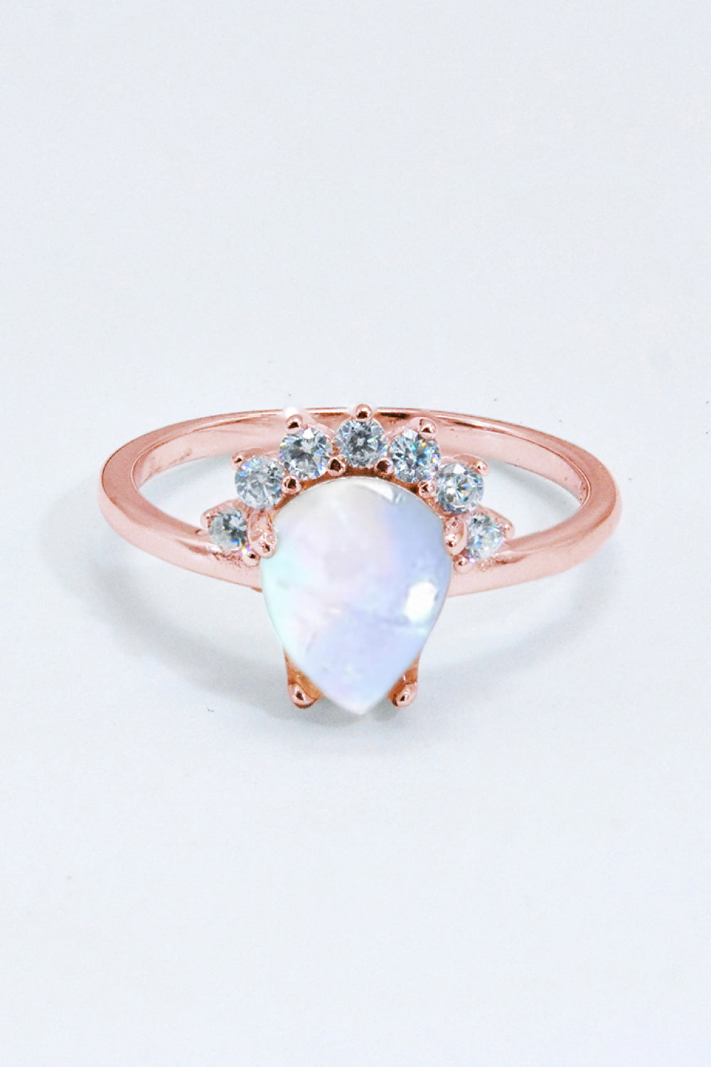 Ice Queen Moonstone Sterling Silver Ring