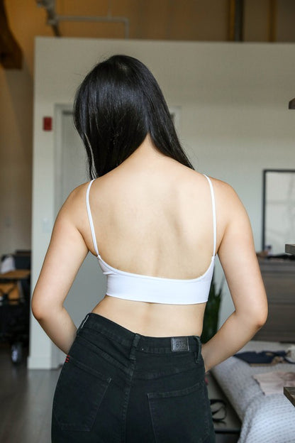 Quiet Musings Low Back Seamless Bralette