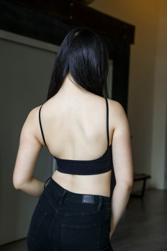 Quiet Musings Low Back Seamless Bralette