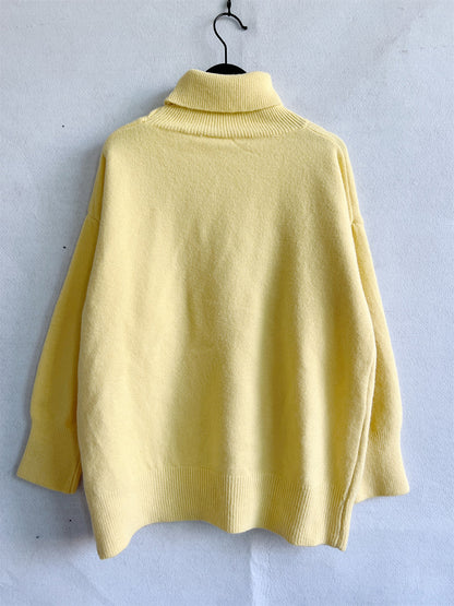 The Scholar's Snug Turtleneck Long Sleeve Sweater