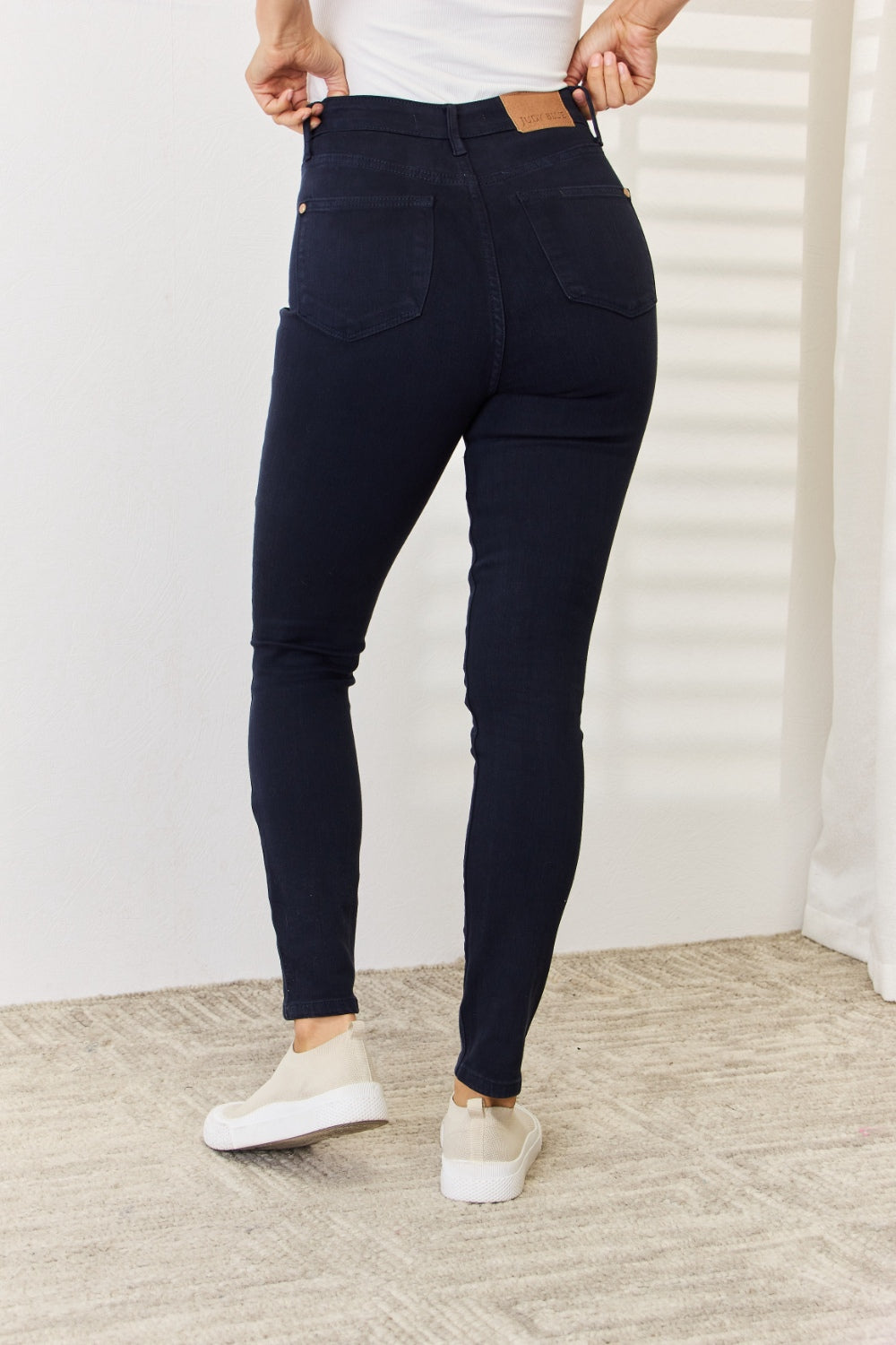 Twilight Tales Deep Navy Tummy Control Skinny Jeans