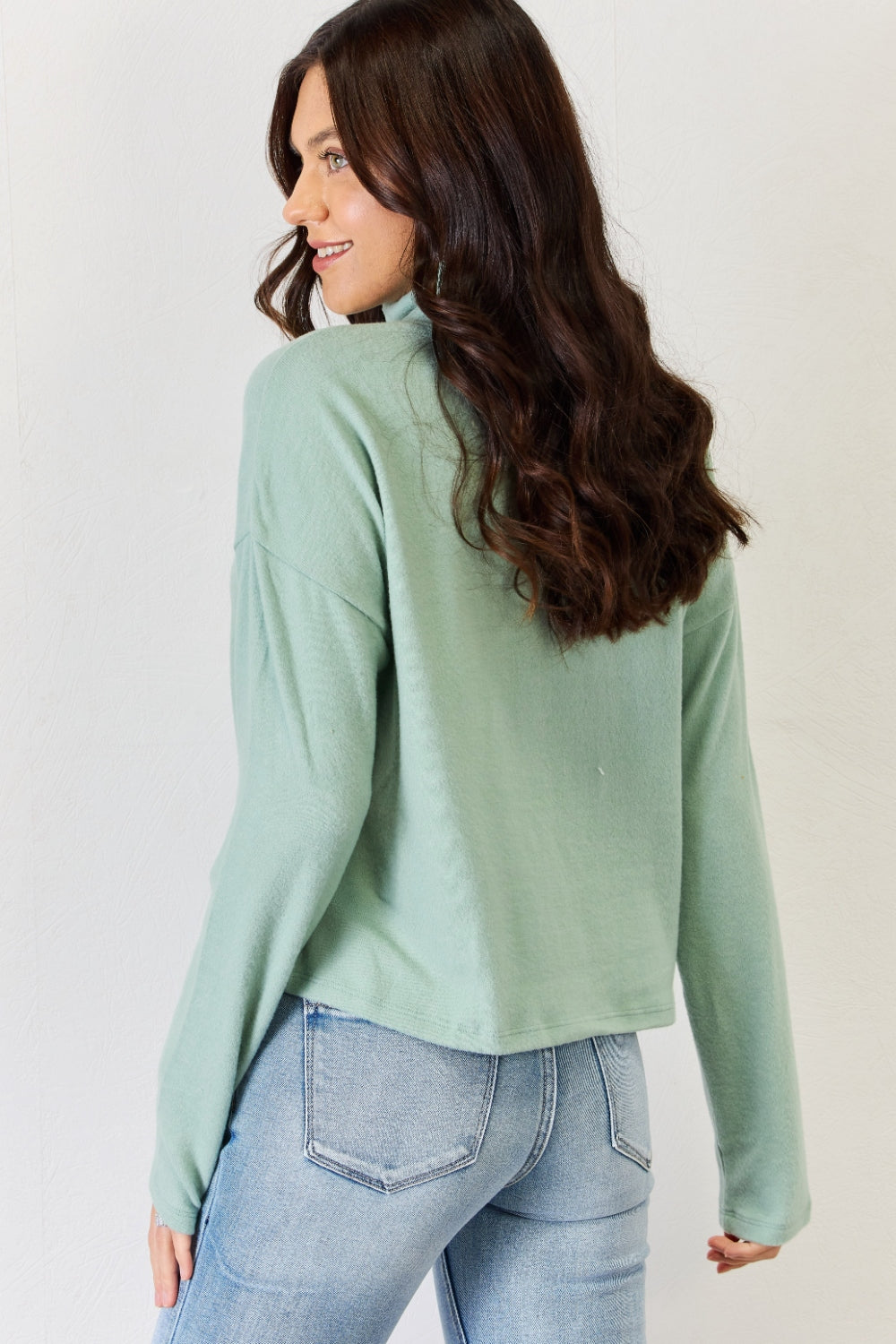 Luxe Layer Long Sleeve Turtleneck Top