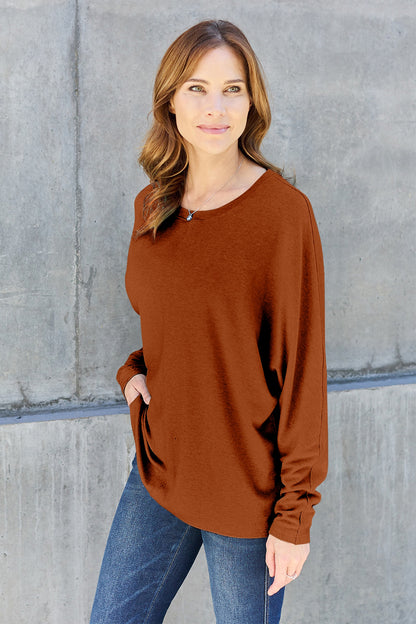 Subtle Sophistication Half-Bat Long Sleeve T-Shirt