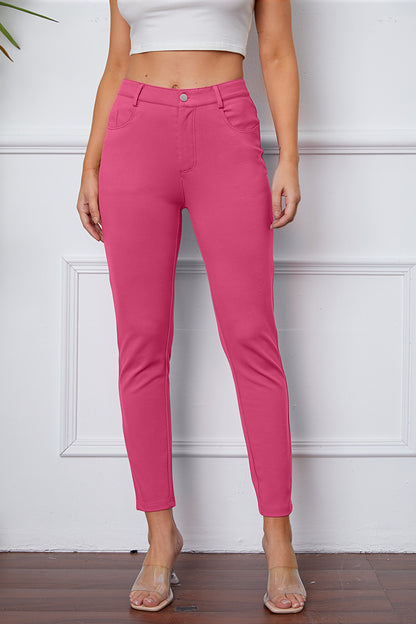 Fable Echoes Cropped Pocketed Pants