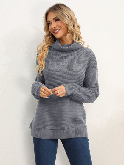 Wild Willa Turtleneck Classic Silhouette Sweater