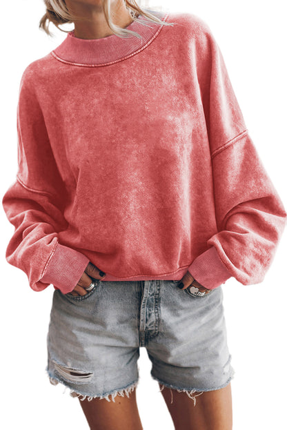 Alize Stone Washed Oversized Sweatshirt