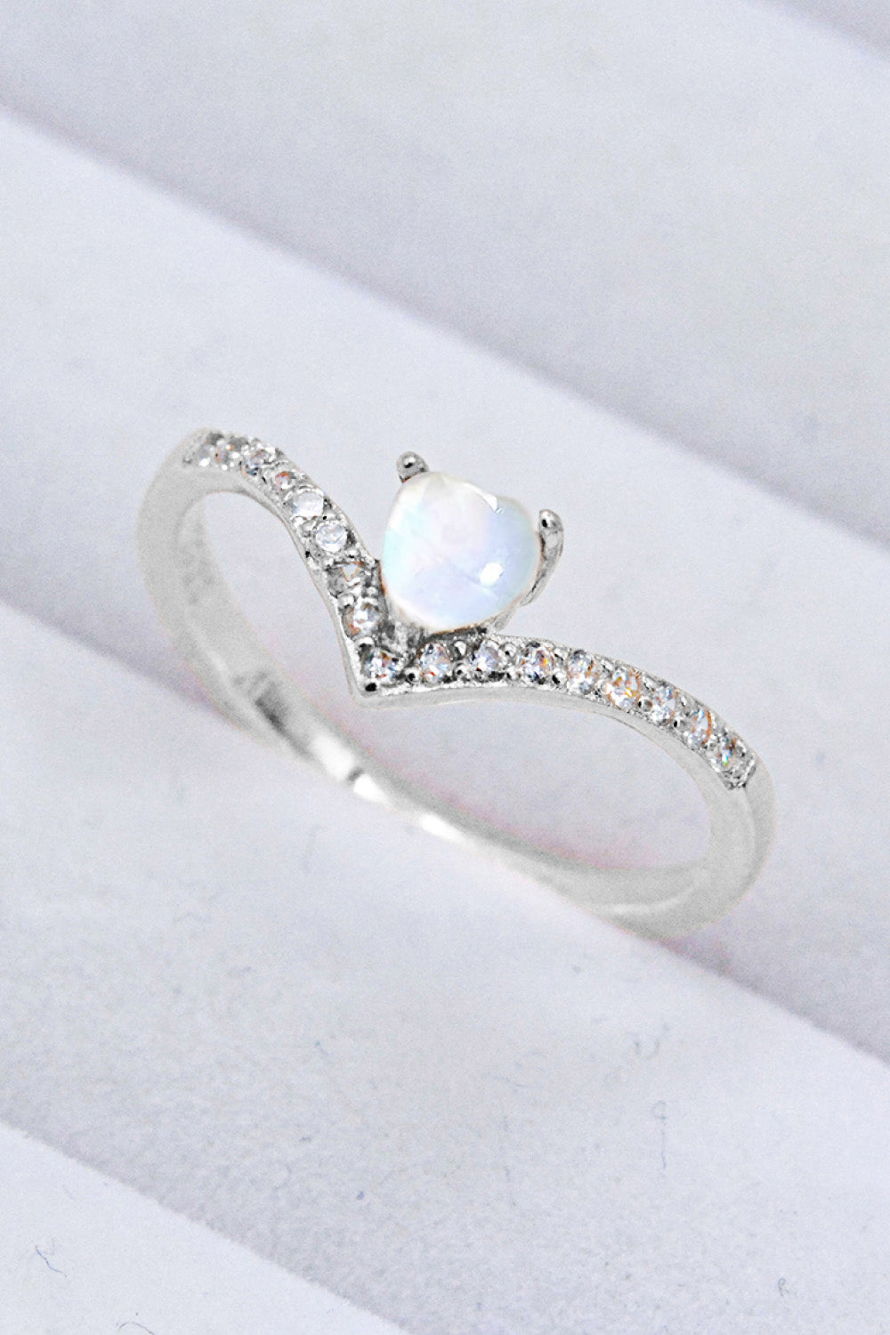 Frozen Heart -Shaped Ring