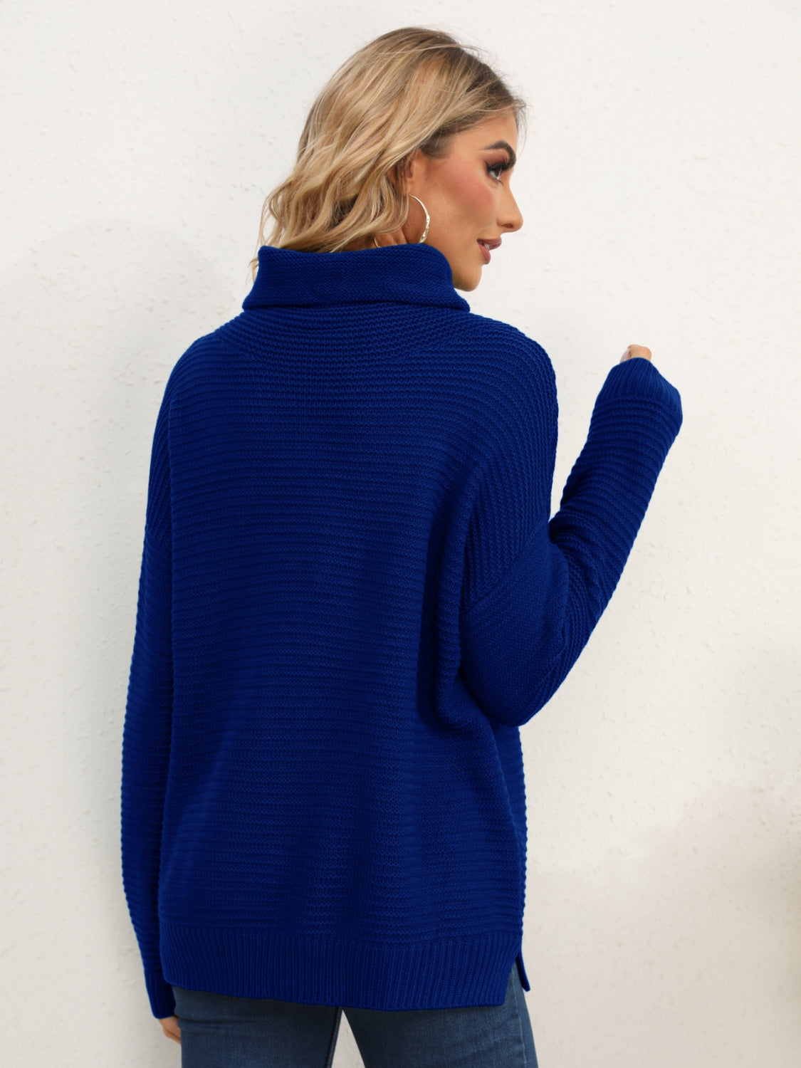 Wild Willa Turtleneck Classic Silhouette Sweater