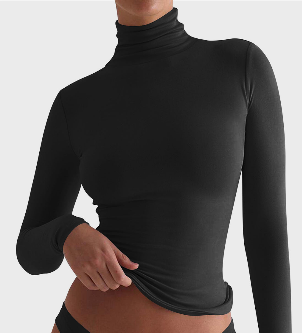 Lovelet Turtleneck Long Sleeve T-Shirt