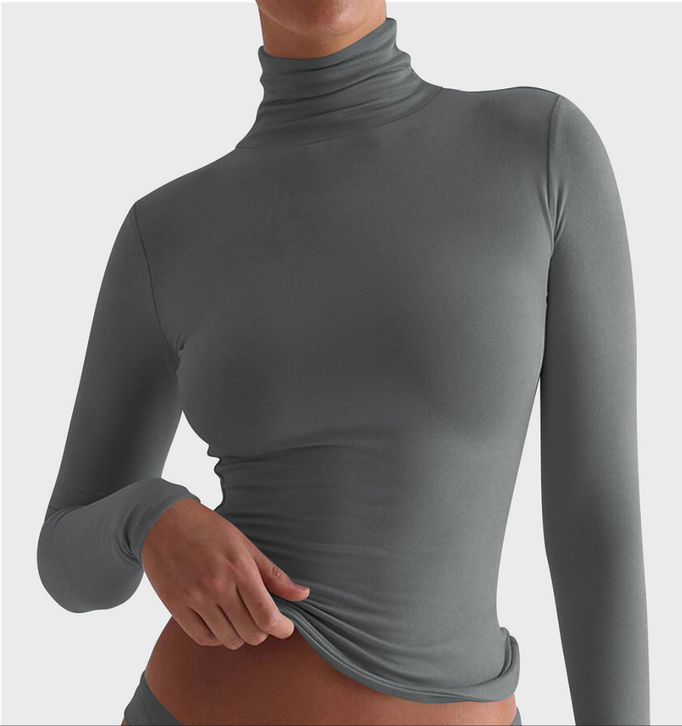 Lovelet Turtleneck Long Sleeve T-Shirt