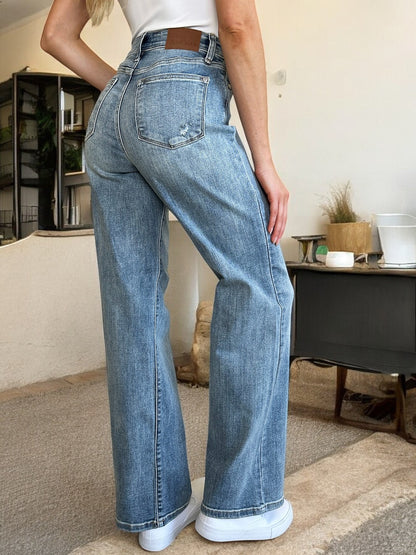 Capstone High Waist Wide Leg Jeans