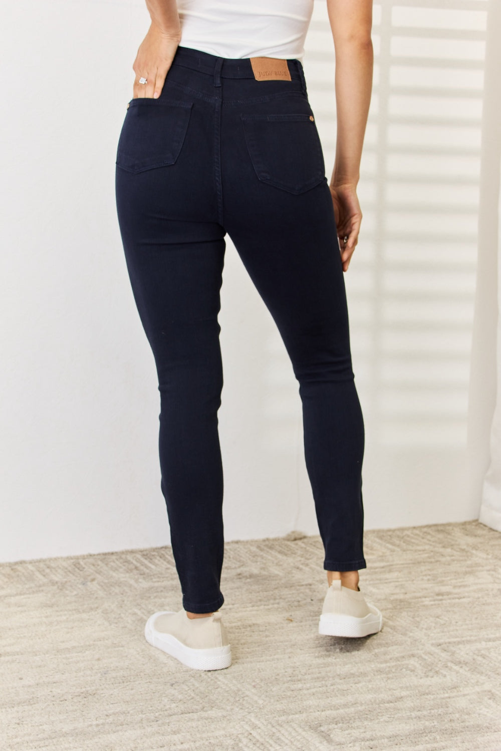 Twilight Tales Deep Navy Tummy Control Skinny Jeans