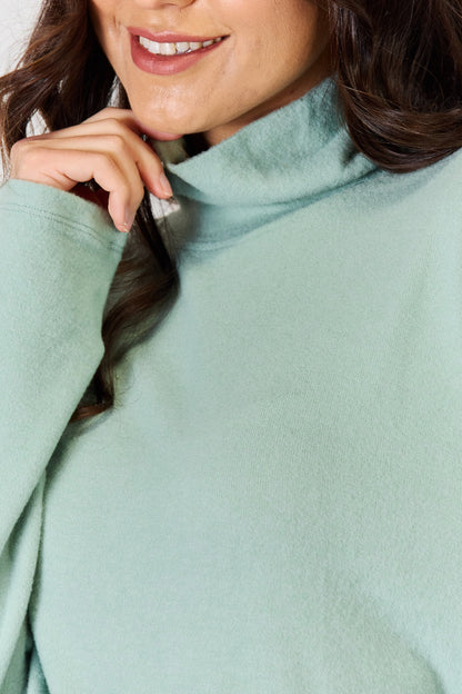 Luxe Layer Long Sleeve Turtleneck Top