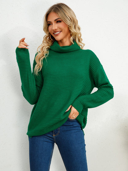 Wild Willa Turtleneck Classic Silhouette Sweater