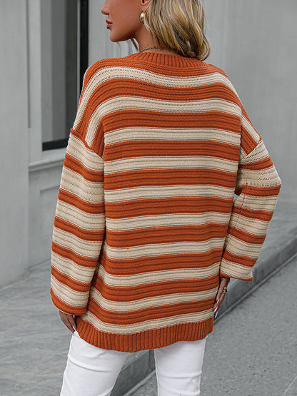 Surviving Wonderland Striped Sweater