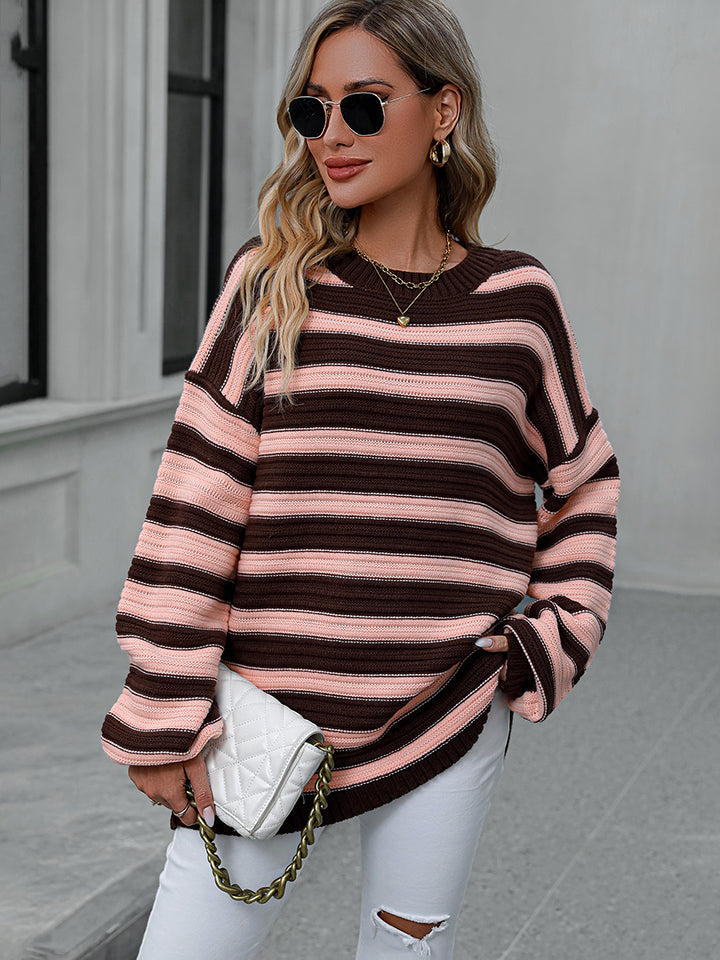 Surviving Wonderland Striped Sweater