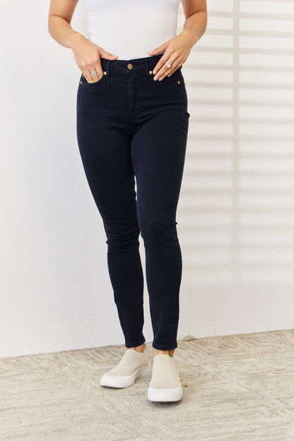 Twilight Tales Deep Navy Tummy Control Skinny Jeans