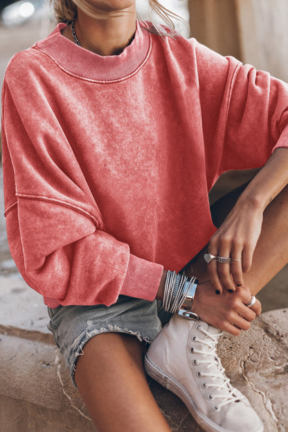 Alize Stone Washed Oversized Sweatshirt