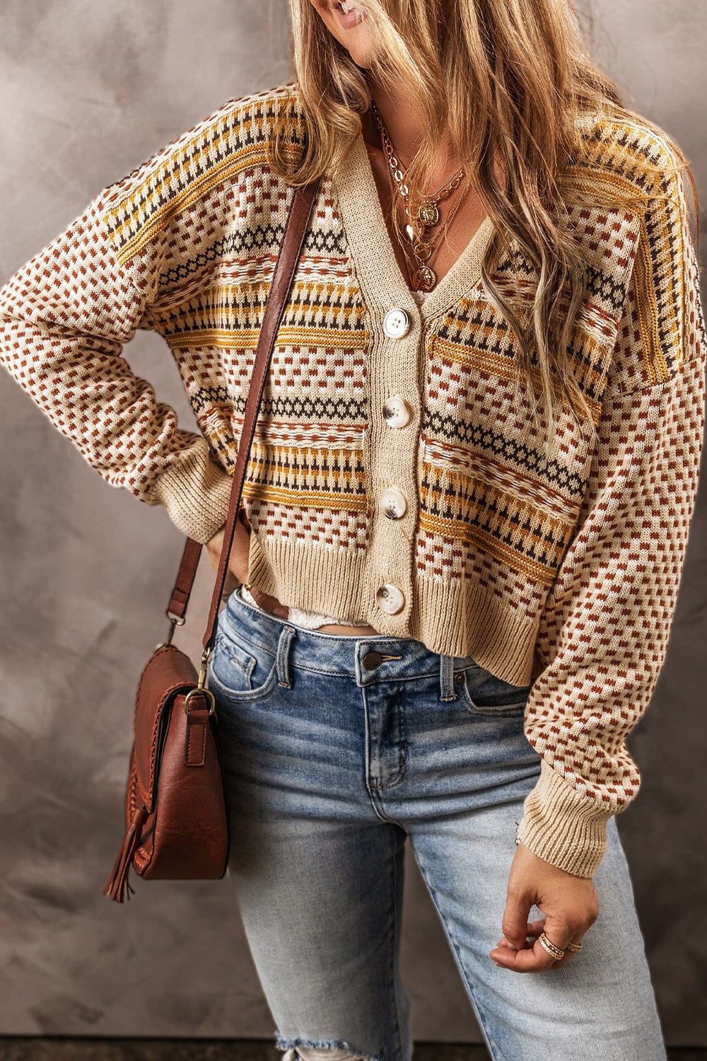 At The Burrow Button Up Long Sleeve Cardigan