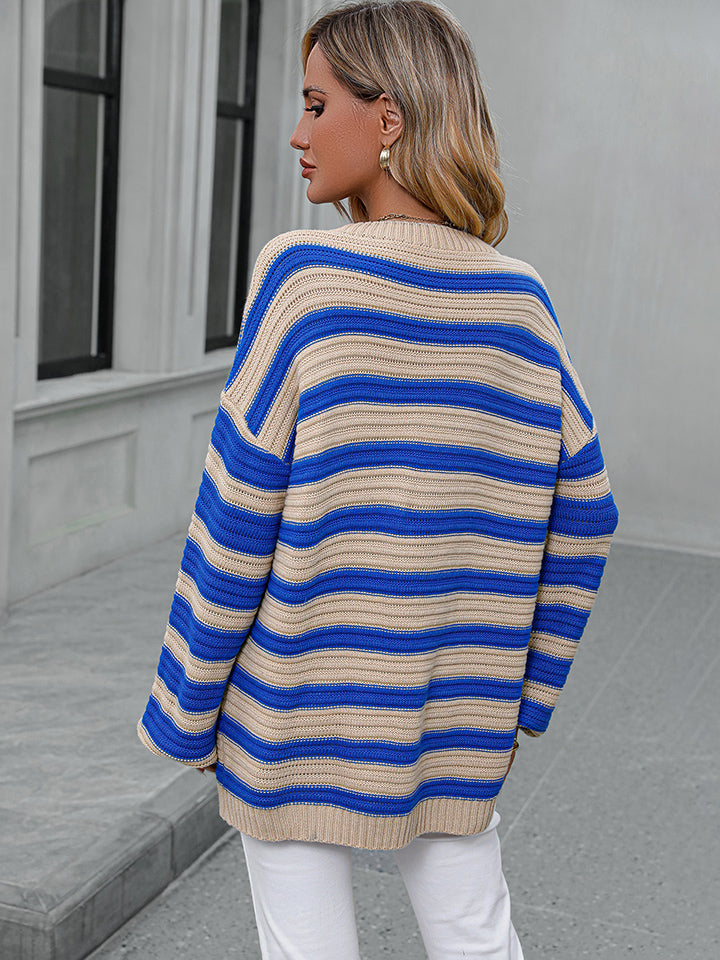 Surviving Wonderland Striped Sweater