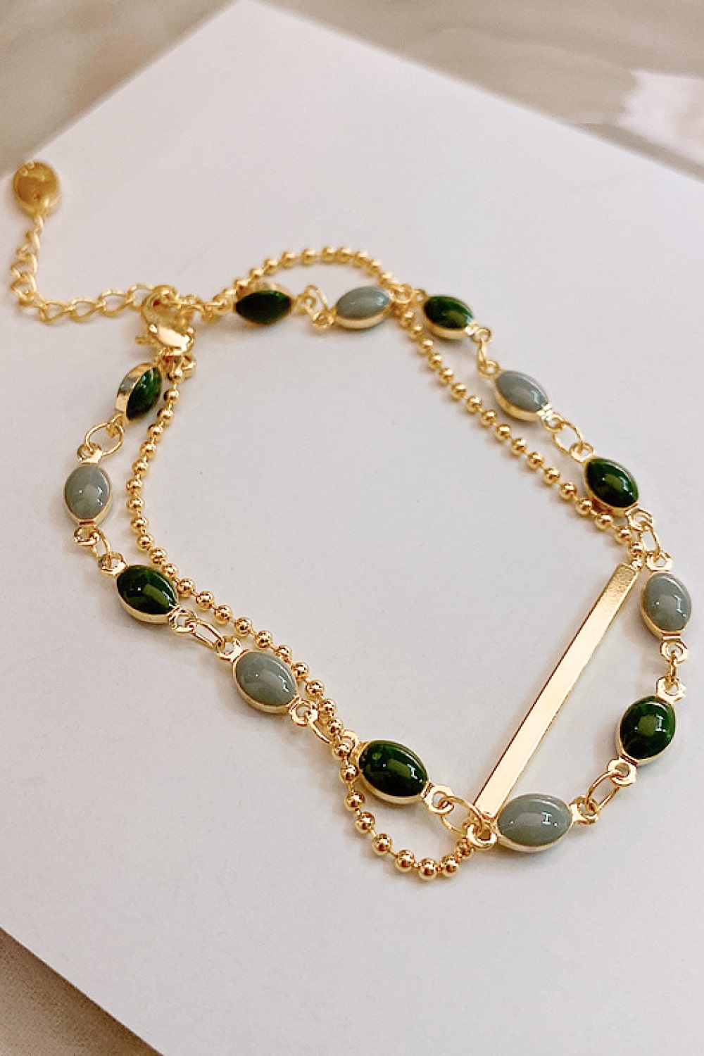 'Tea Party Treasures' Double-Layered Bracelet