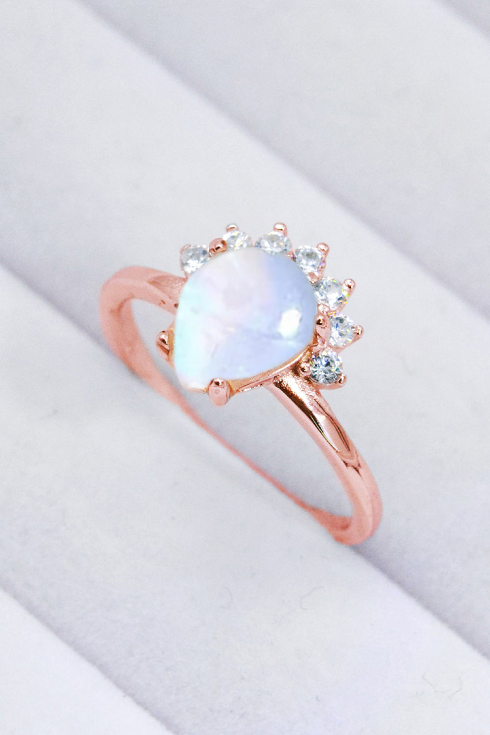 Ice Queen Moonstone Sterling Silver Ring