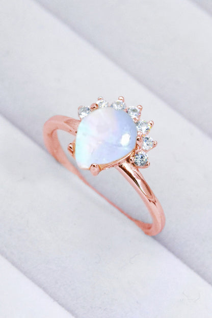 Ice Queen Moonstone Sterling Silver Ring