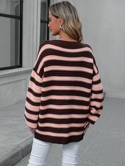 Surviving Wonderland Striped Sweater