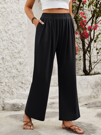 Odyssean Waves Wide Leg Pants